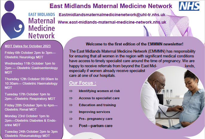 Newsletter front page